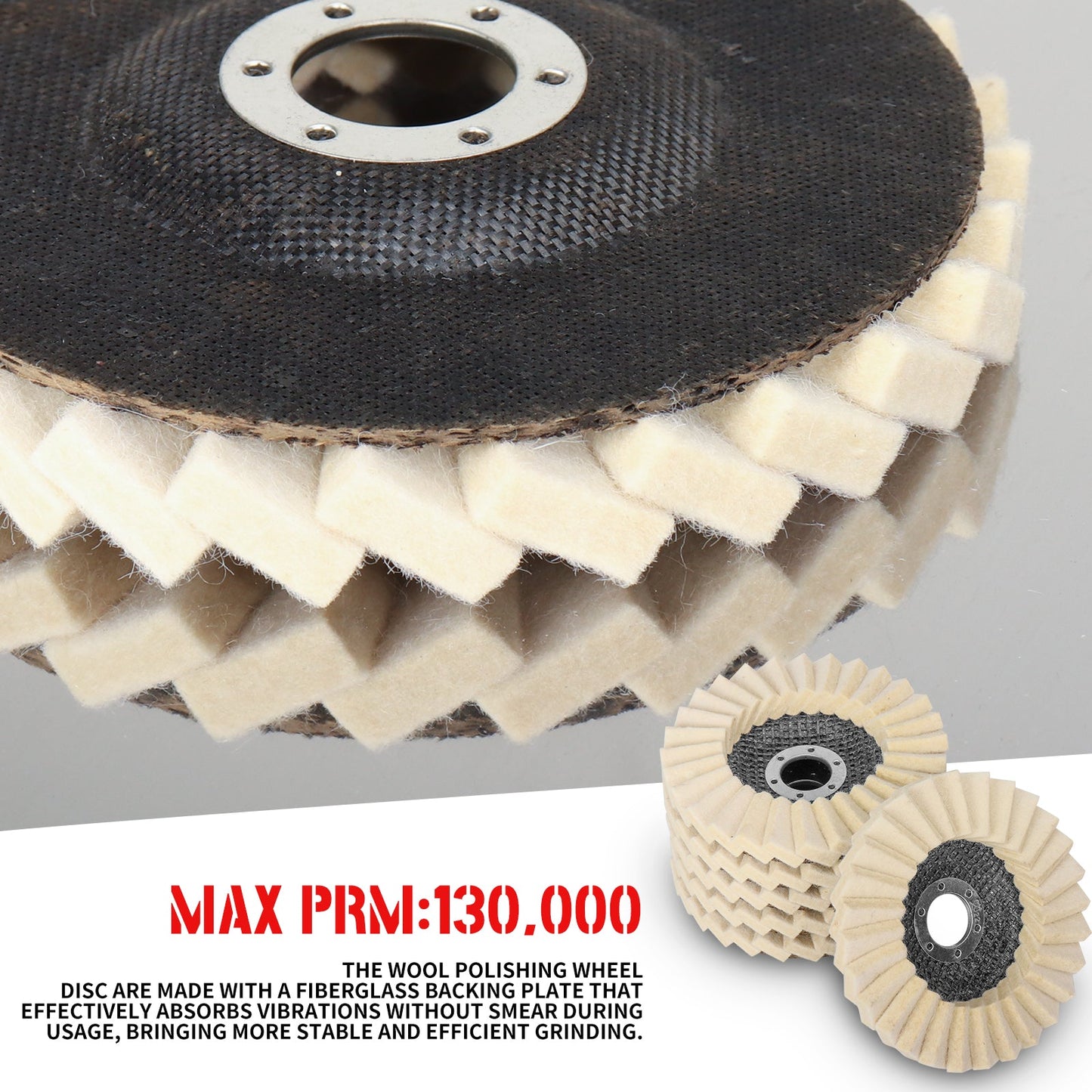 Hot Sale✨Wool felt flap disc polishing disc