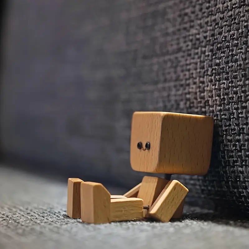 Charming Little Wooden Figure That Sways