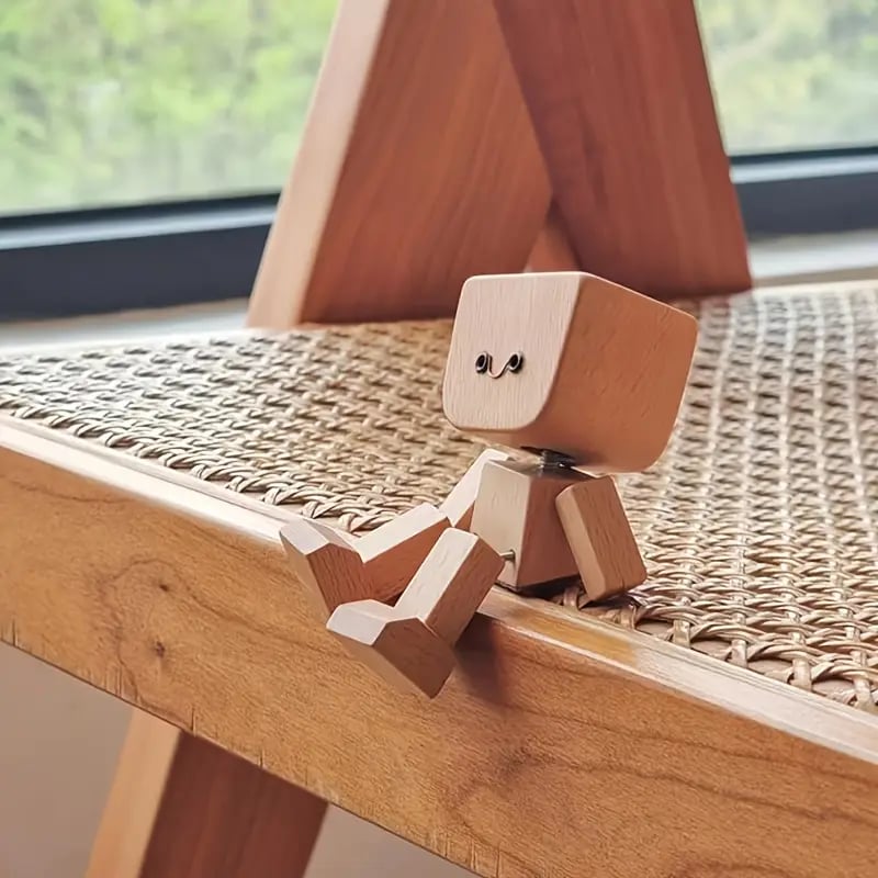 Charming Little Wooden Figure That Sways