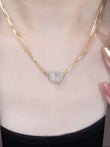 (🔥 🎁2024 New Year Hot Sale🎁 49% OFF)🔥Magnetic Love Patchwork Necklace
