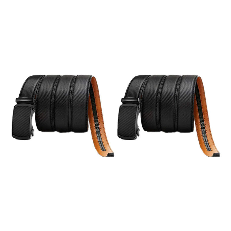 🚀24 hours shipping from UK🚀Leather Ratchet Belt With Adjustable Buckle