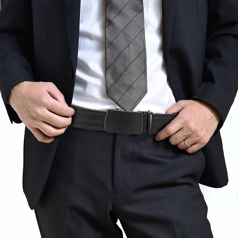 🚀24 hours shipping from UK🚀Leather Ratchet Belt With Adjustable Buckle