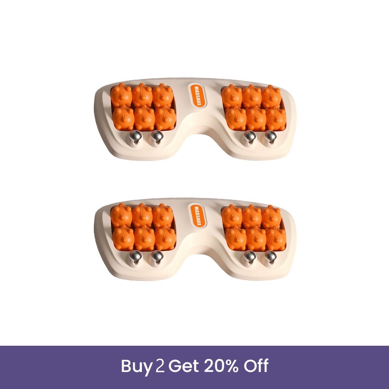 ⏰Hot Sale💜Portable Dual Foot Massage Roller💜