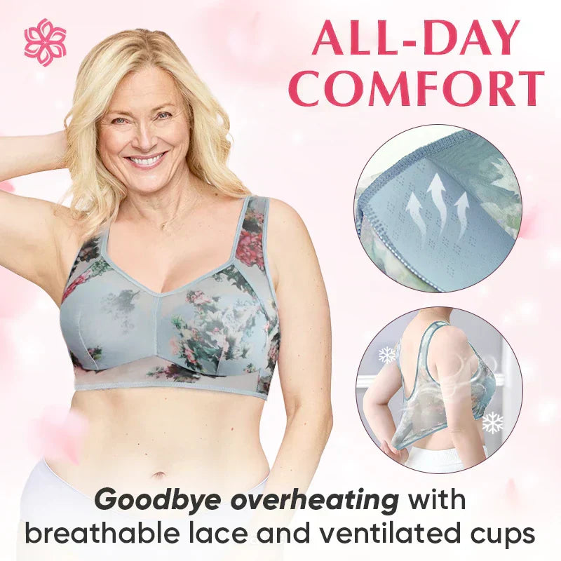 🔥2025 Hot Sale📣Lace Buttonless Comfortable Bra