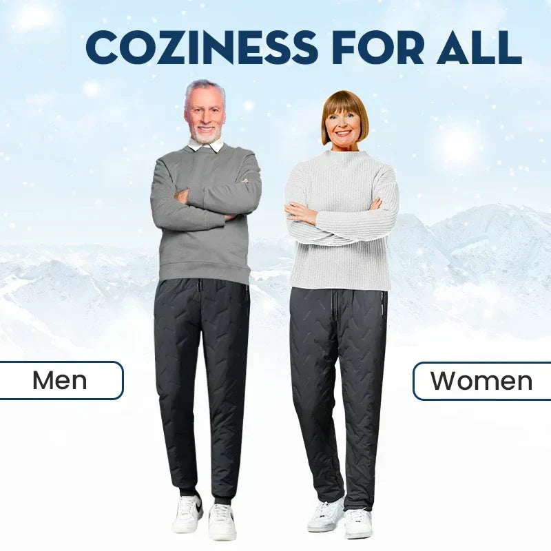 ❄️Unisex Fleece-Lined Waterproof Pants -❤️🔥Surviving the UK winter with ease!