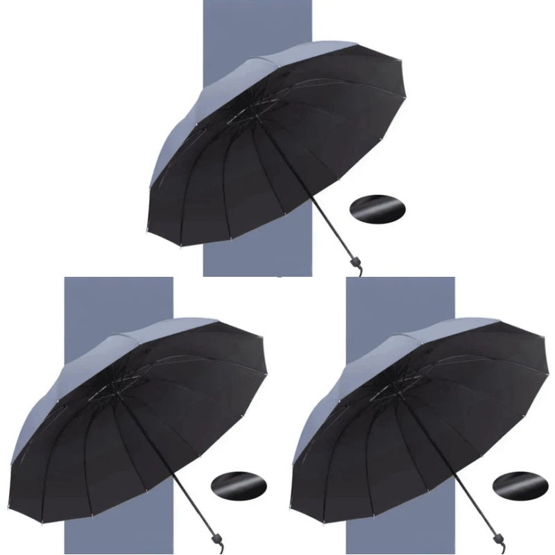 ⏳Time-limited 50%Discount⏰12-Rib Large Foldable Windproof Umbrella🌂