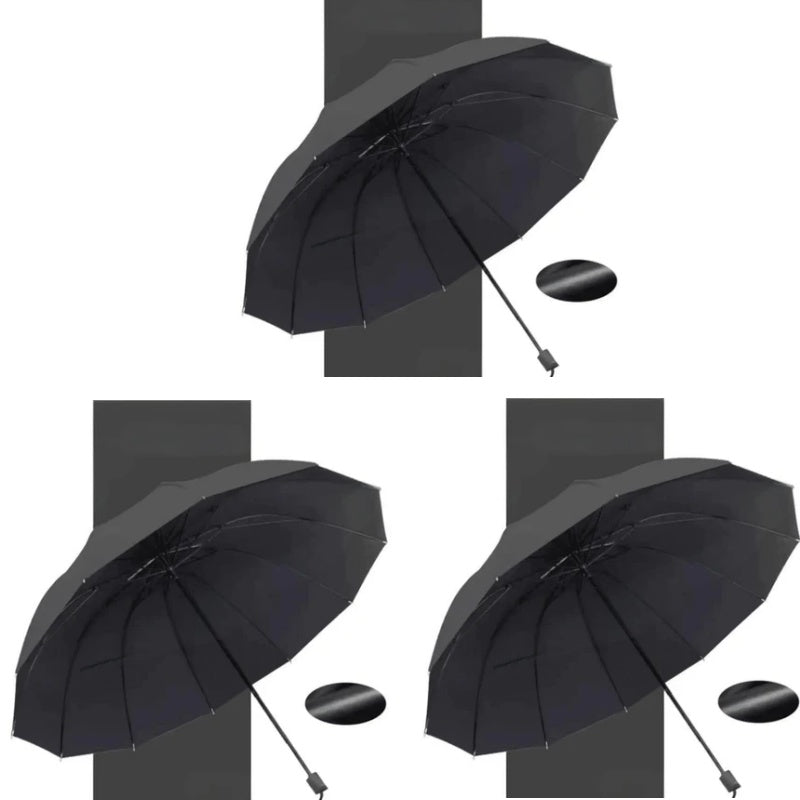 ⏳Time-limited 50%Discount⏰12-Rib Large Foldable Windproof Umbrella🌂