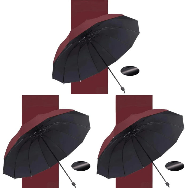 ⏳Time-limited 50%Discount⏰12-Rib Large Foldable Windproof Umbrella🌂
