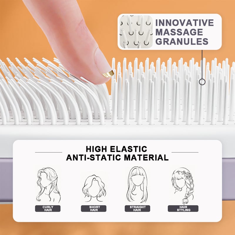🎀Self-Cleaning Anti-Static Massage Comb