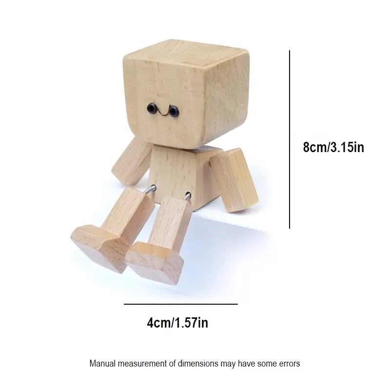 Charming Little Wooden Figure That Sways