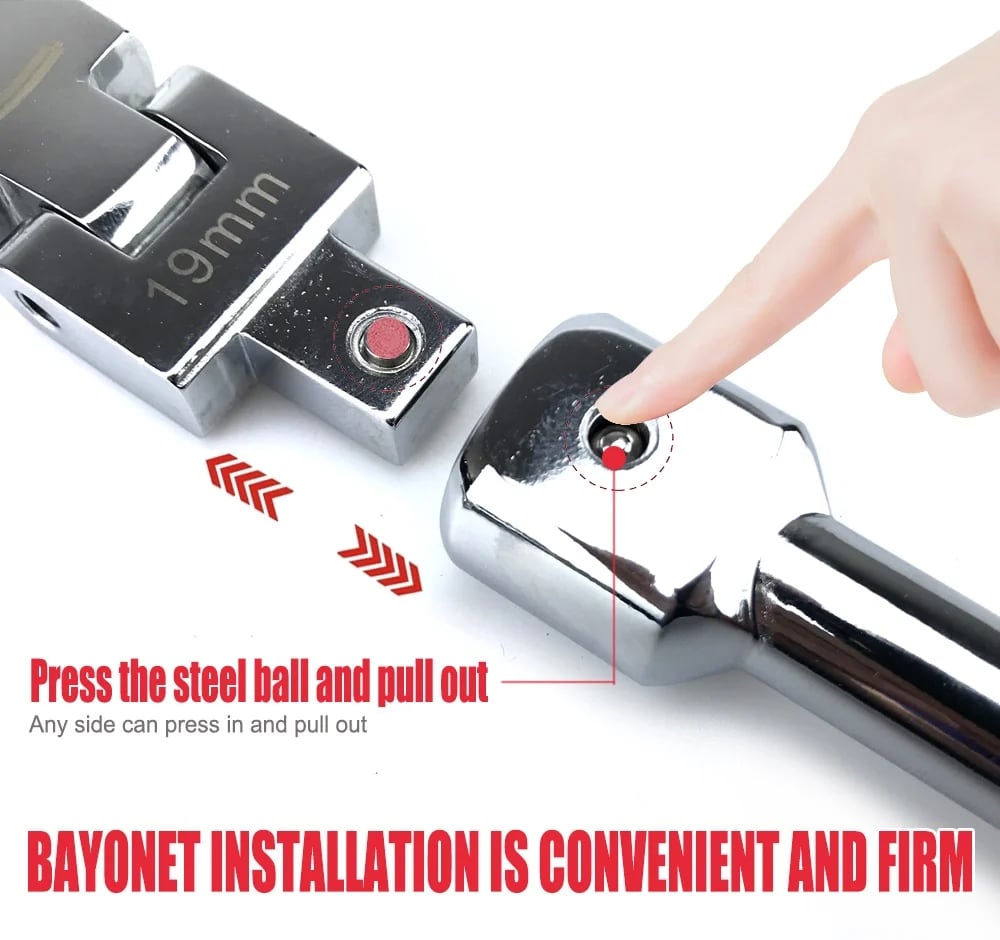Removable Movable Head Ratchet Durable Power Saving Repair Tool Set(Free shipping worldwide)