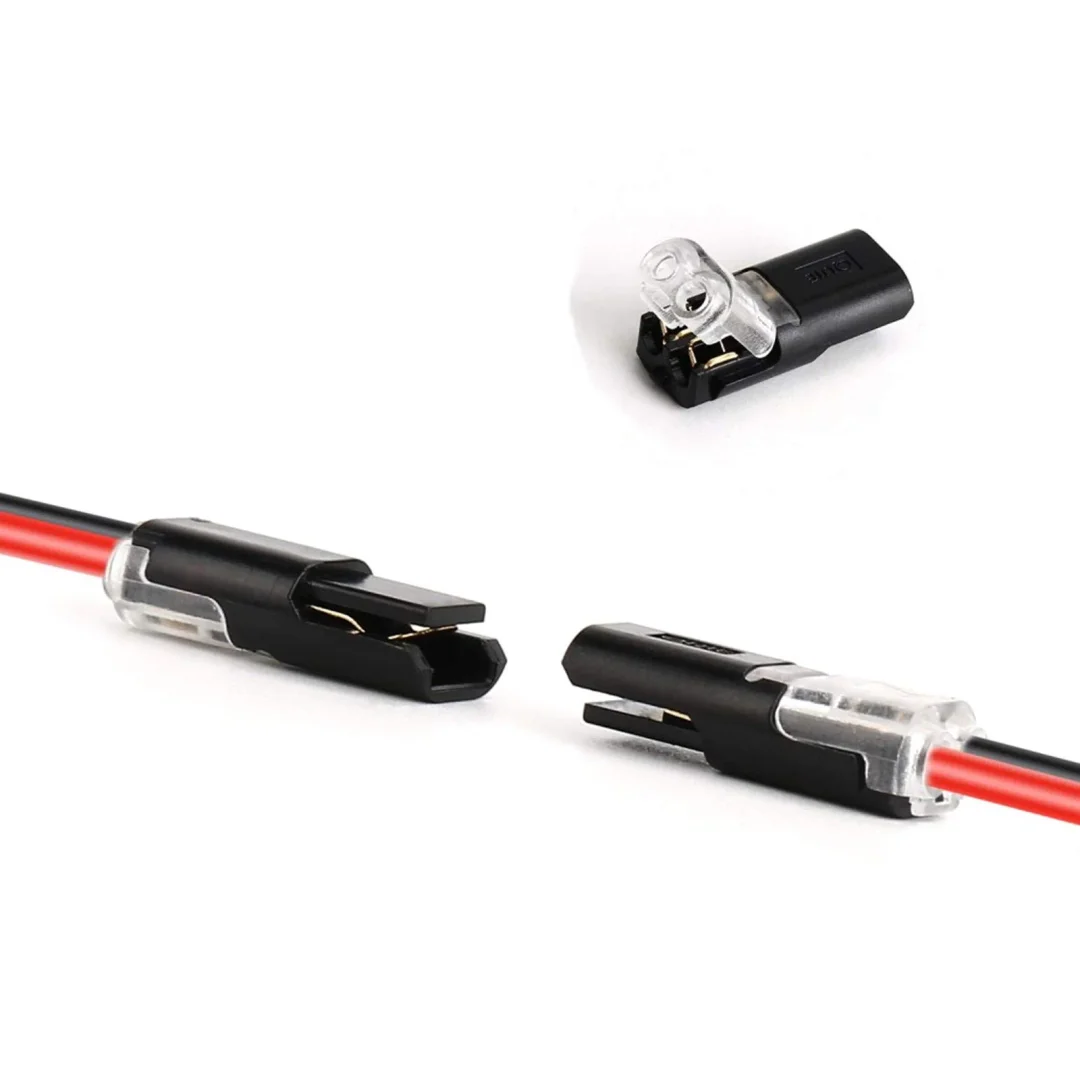 🔥🏆Double-wire Plug-in Connector With Locking Buckle🔒
