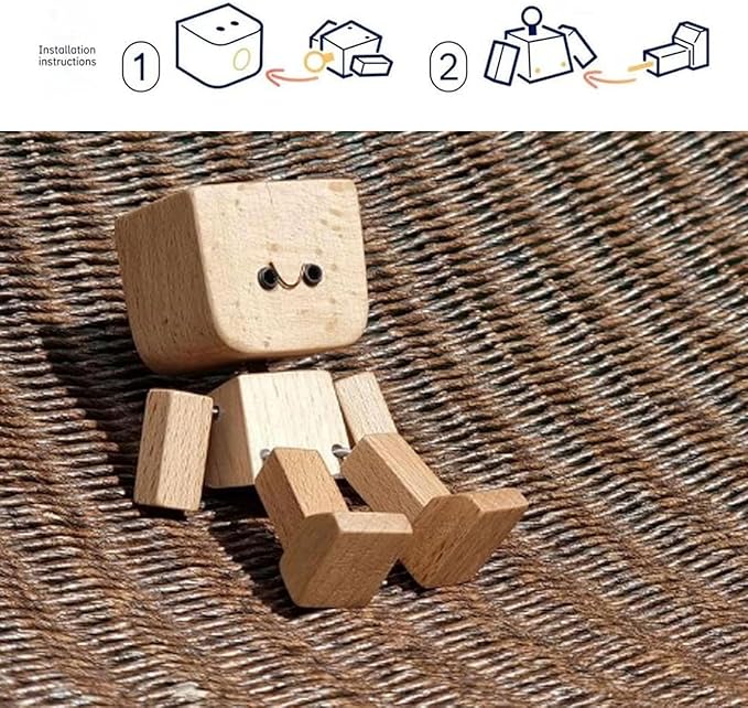 Charming Little Wooden Figure That Sways
