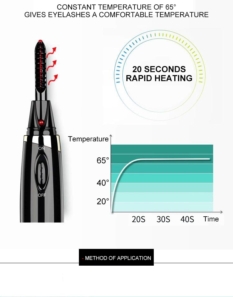🥰BUY 1 GET 1 FREE!!🥰Heated Lash Curling Tool