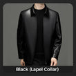 💥Men's Tough Vibe Leather Jacket – Slim Fit Design, Retro Hardware for Biker & Casual Looks