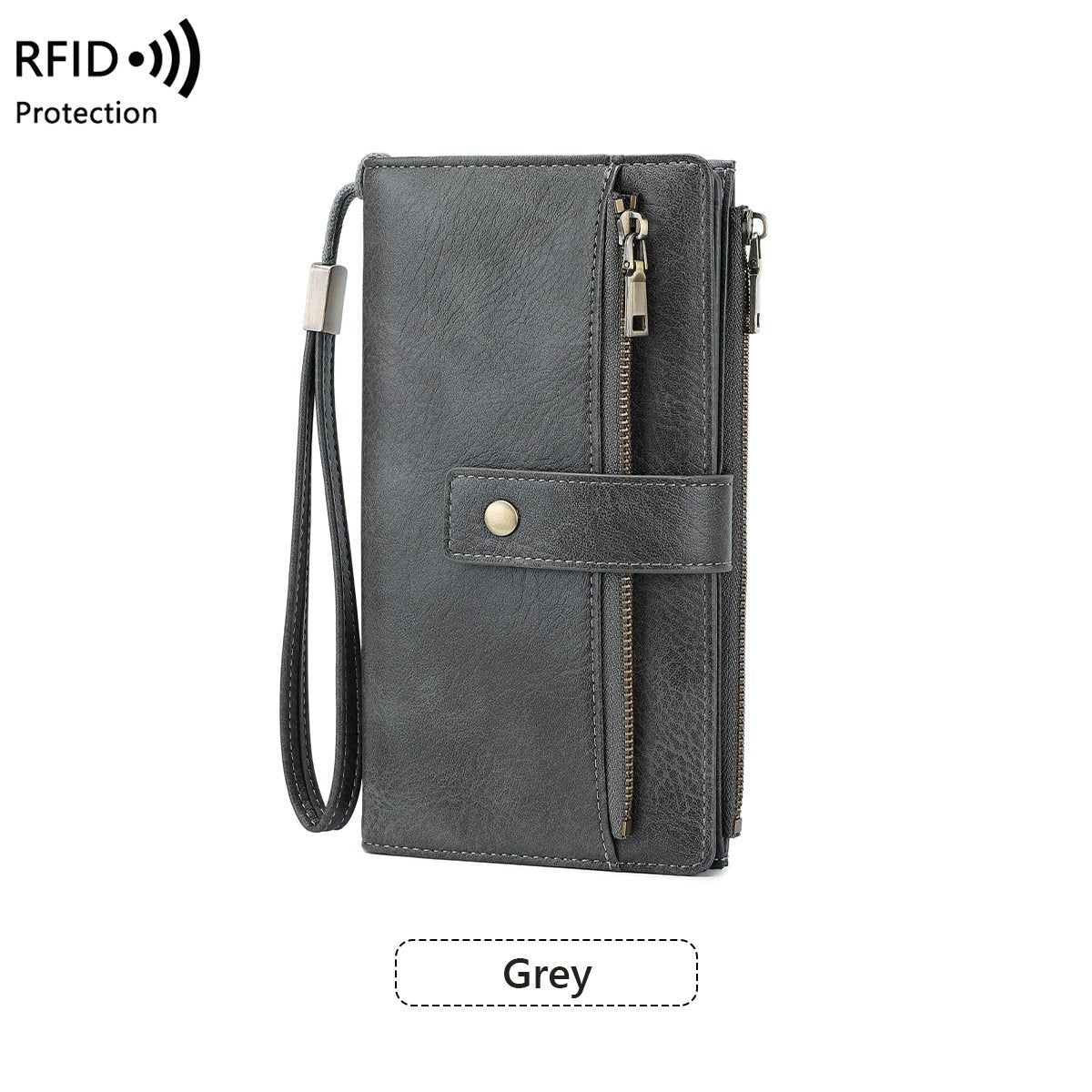 ๐ฅณ2026 HOT SALE๐ฅณ๐50K+ SOLD!๐๐ก๏ธ 50% OFF! Women's RFID Blocking Leather Wallet โ Blocks digital pickpockets. Soft leather, multiple slots. Secure & stylish. ๐๐ณ