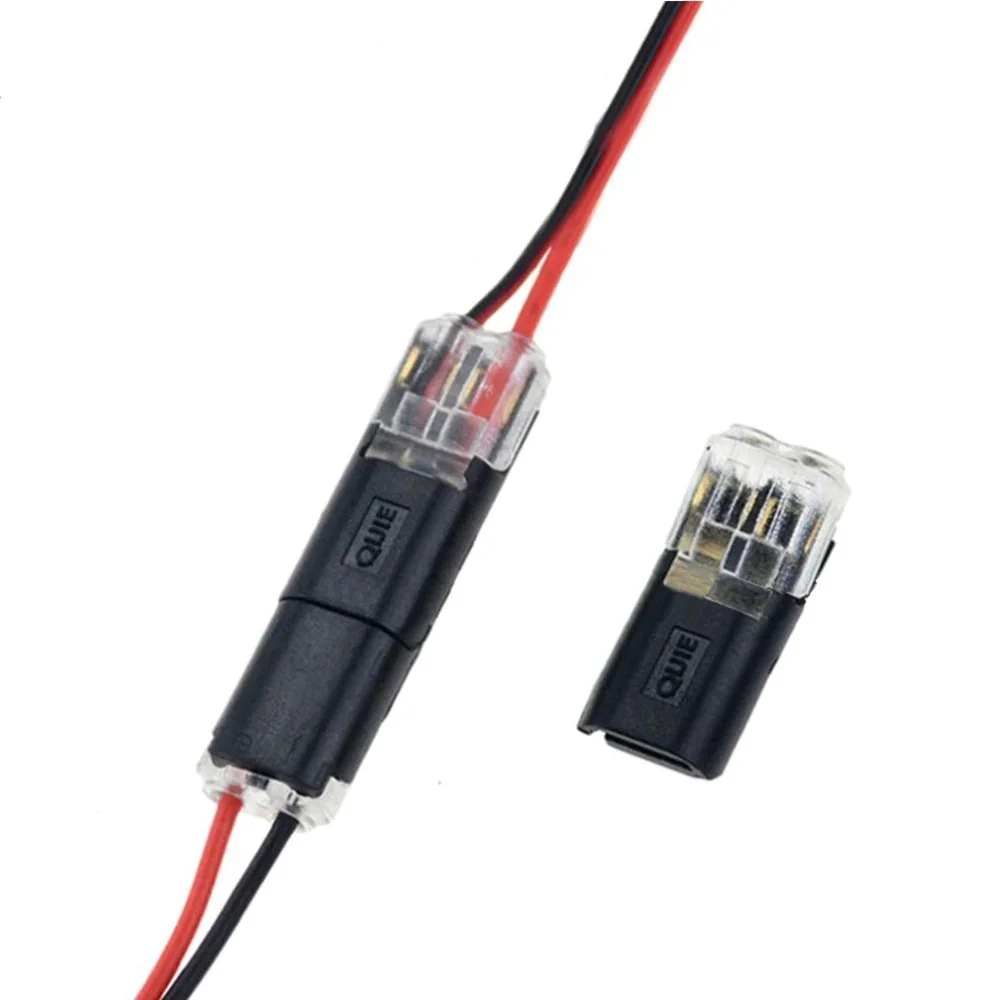 🔥🏆Double-wire Plug-in Connector With Locking Buckle🔒