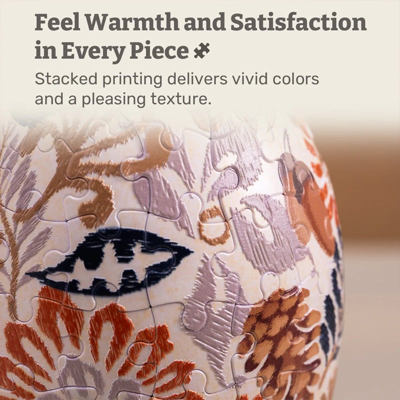 🔥Early Christmas sale 80% off 💐🧩✨3D Art Puzzle Vase