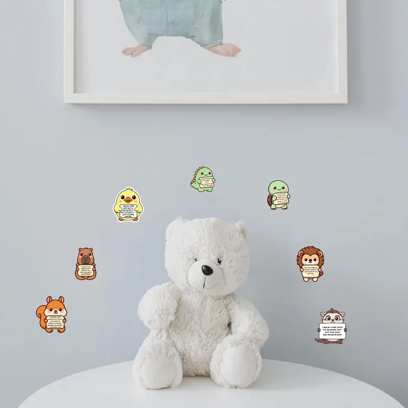 Positive Emotional Support Buddies Stickers