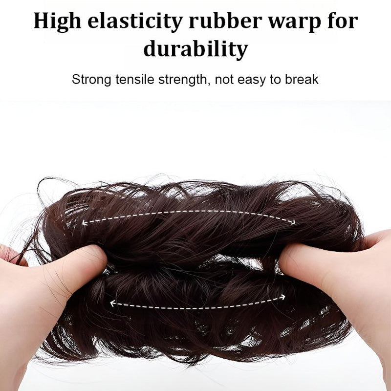 Best Gift for Her - Upgraded Voluminous & Realistic Maruko Hair Ring