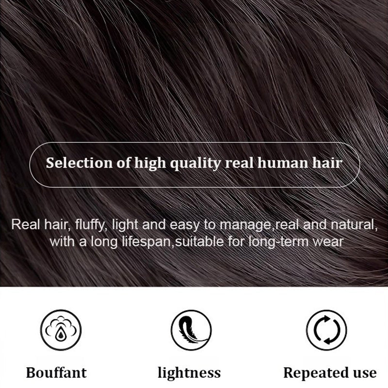 Best Gift for Her - Upgraded Voluminous & Realistic Maruko Hair Ring
