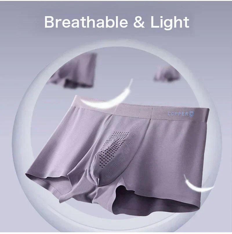 ✨HOT SALE✨Men' s Modal Negative Ion Bacteria Resistant Underpants