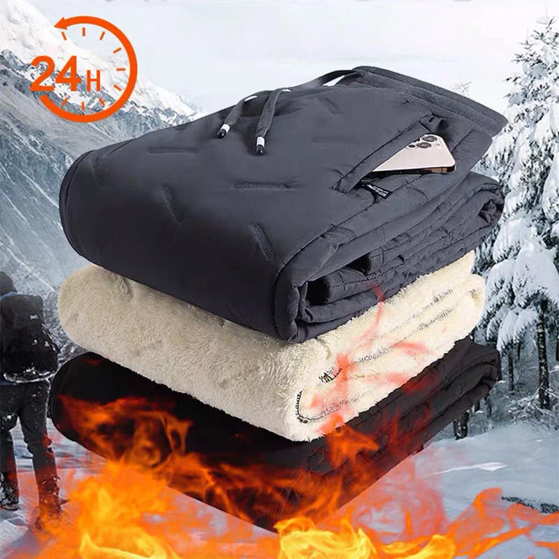 ❄️Unisex Fleece-Lined Waterproof Pants -❤️🔥Surviving the UK winter with ease!