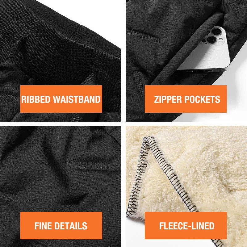 ❄️Unisex Fleece-Lined Waterproof Pants -❤️🔥Surviving the UK winter with ease!