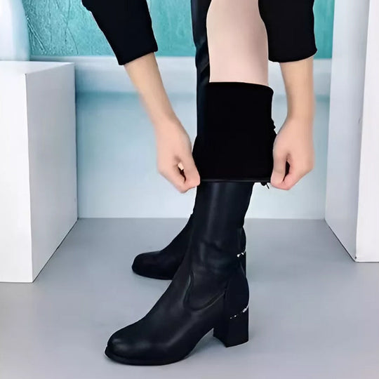 🌸✨Warm leather boots for women