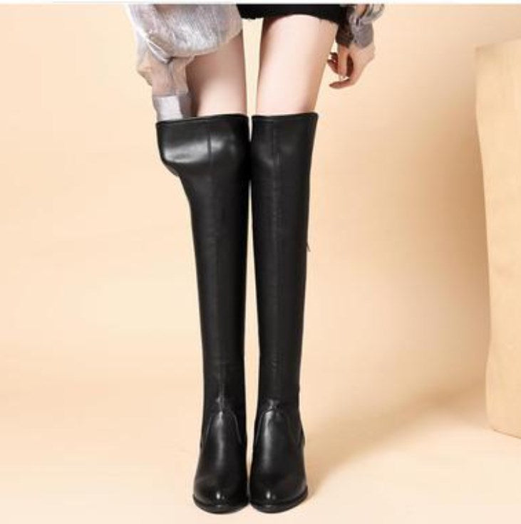 🌸✨Warm leather boots for women