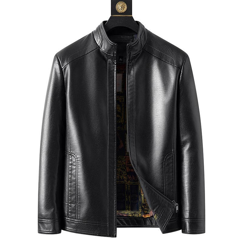 ❄️Winter Specials❄️ Men’s Warm Plush Lining Leather Jacket
