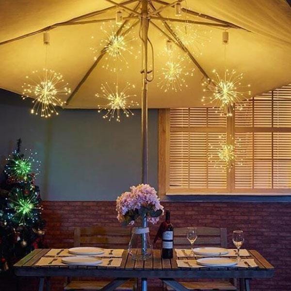 💖Christmas Pre-sale SAVE 49%🎄Hanging Starburst Fairy Lights for Christmas