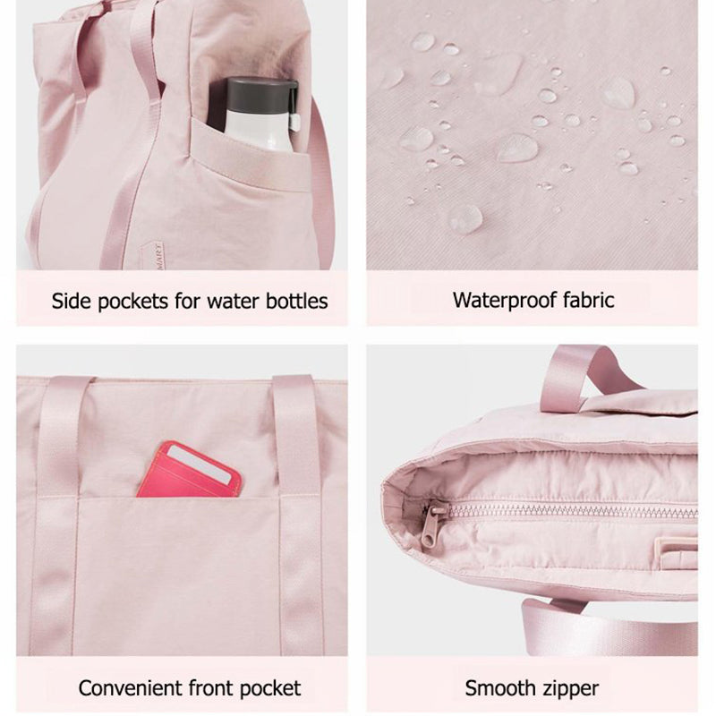 Tote Bag for Women with Yoga Mat Buckle