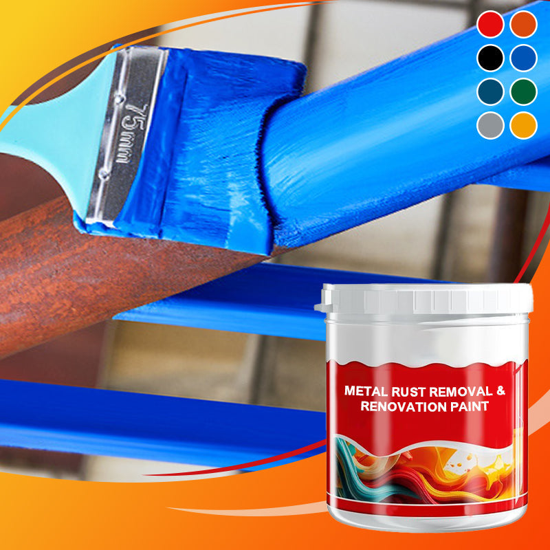 💥Metal Rust Removal & Renovation Paint