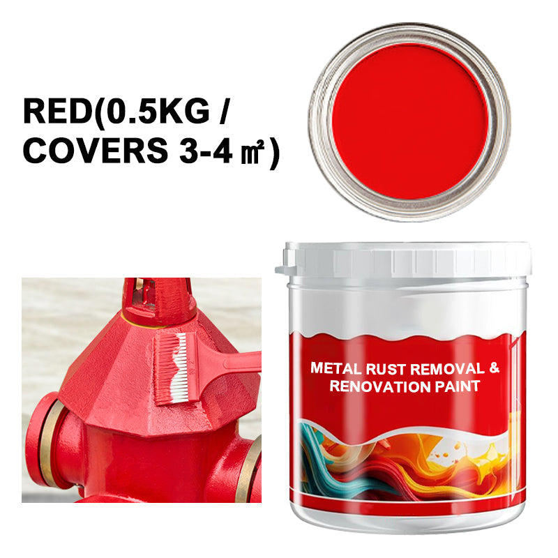 💥Metal Rust Removal & Renovation Paint