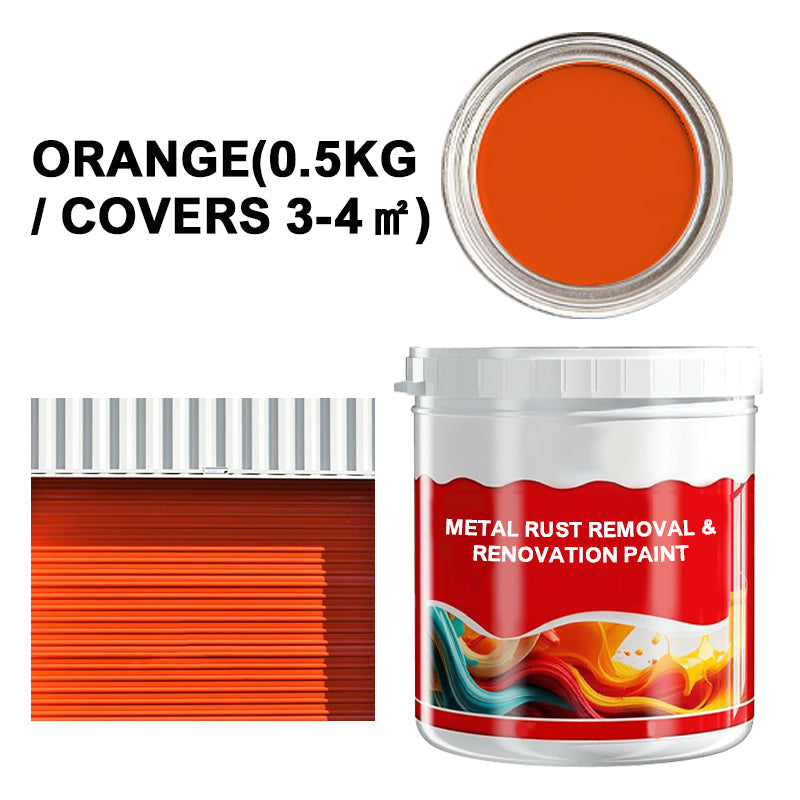 💥Metal Rust Removal & Renovation Paint