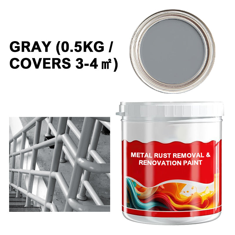 💥Metal Rust Removal & Renovation Paint