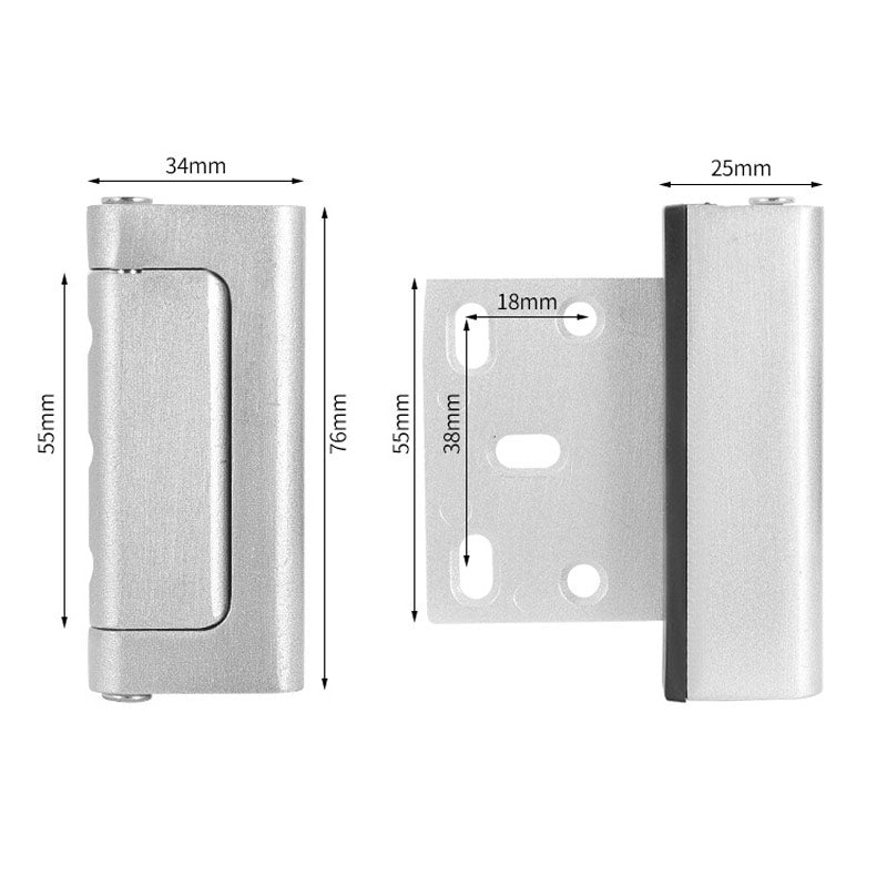 🌟Home Security Door Reinforcement Lock with Screws🌟