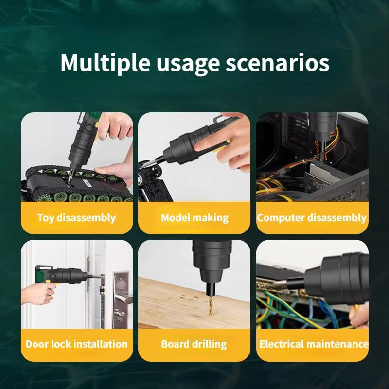 💥Hot Sale 50% OFF🔥German Multifunctional And Powerful Electric Screwdriver