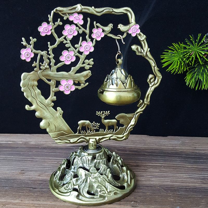 Vintage Plum Blossom Hanging Incense Burner