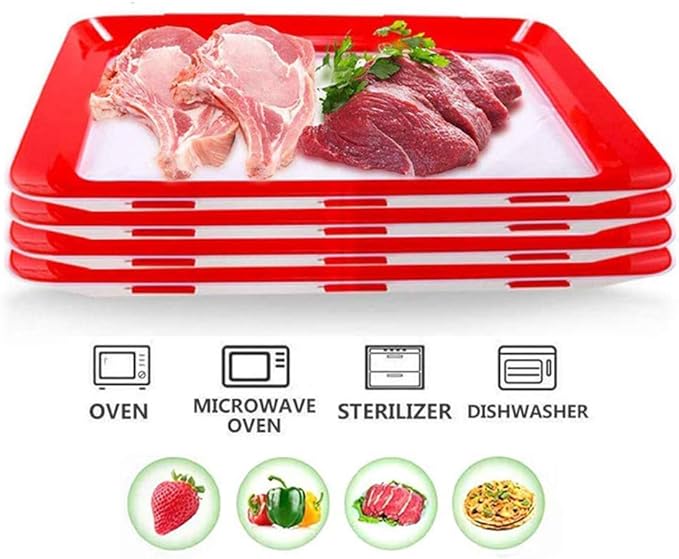 📣Hot Sale🔥Environmentally friendly design - Reusable Food Preserving Tray