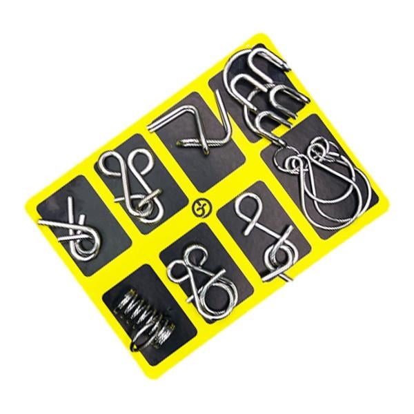 🔥Educational intellectual Toys IQ Toys,Metal Brain teaser Puzzles