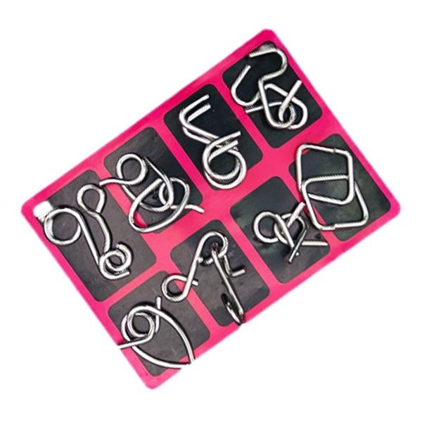 🔥Educational intellectual Toys IQ Toys,Metal Brain teaser Puzzles