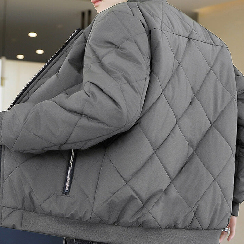💪Men's Plush-Filled Warm Jacket -☁️Lightweight, soft lining!