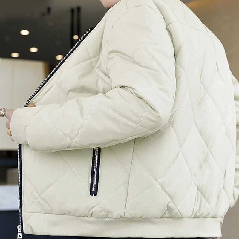 💪Men's Plush-Filled Warm Jacket -☁️Lightweight, soft lining!