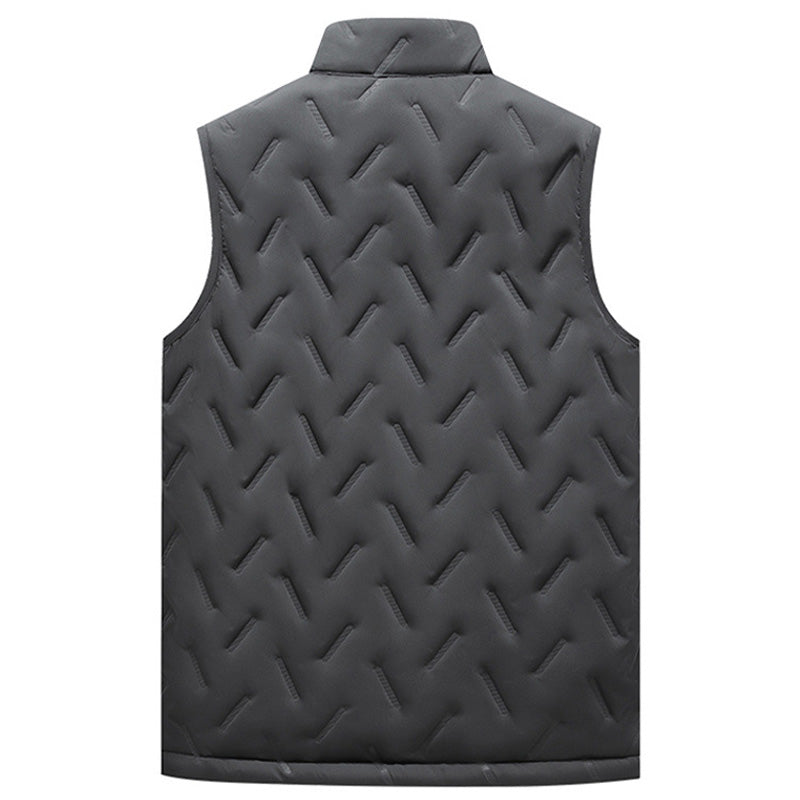 ✨️❄️Unisex Winter Warm Casual Sleeveless Quilted Vest With Fleece Lining