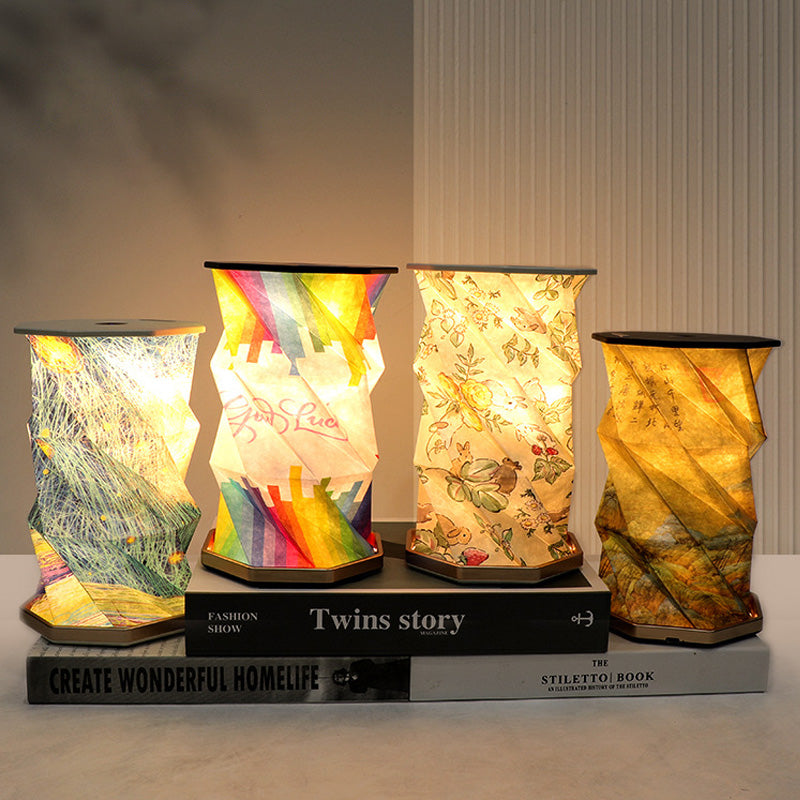 💝Best Gift💡Folding Artistic Paper Night Light