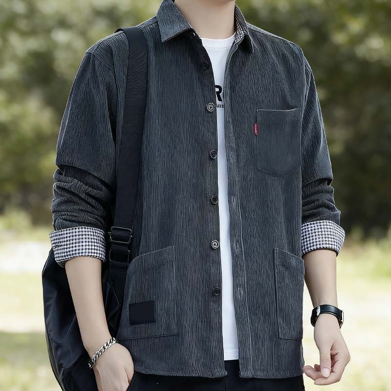 Men's Casual Fashion Long-Sleeve Top