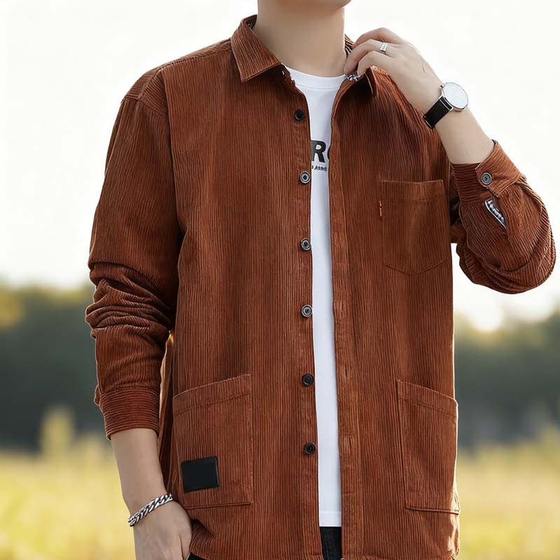 Men's Casual Fashion Long-Sleeve Top