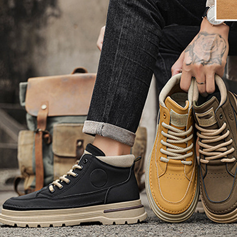 Men’s StreetStep High-Top Boots -👍High grip, supportive body shape!